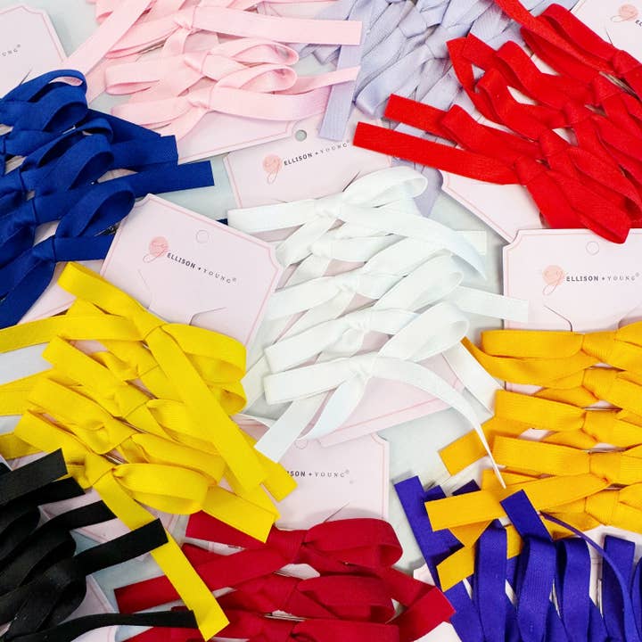 Ellison+Young - Wholesale Hair Clip - Women's - Solid Bow Hair Clip Set Of 512