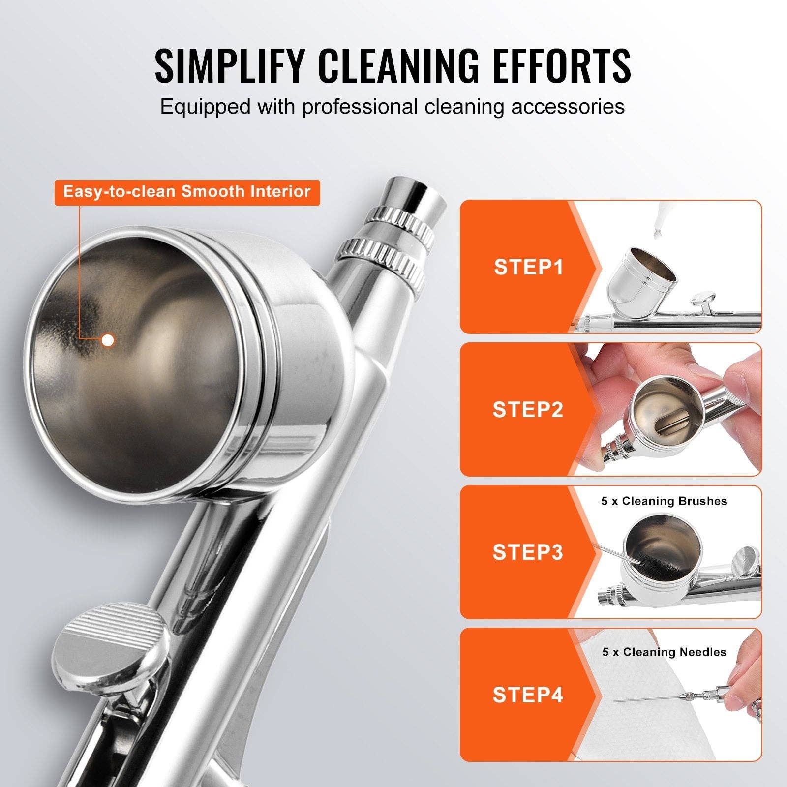 Hard Rock Health Stores - Wholesale Craft Tool - Airbrush Kit, Dual Fan Air Tank Compressor System Kit5