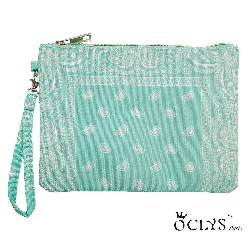 Oclys - Wholesale Pouch - Women's - Colorful bandana cotton pouch with strap10