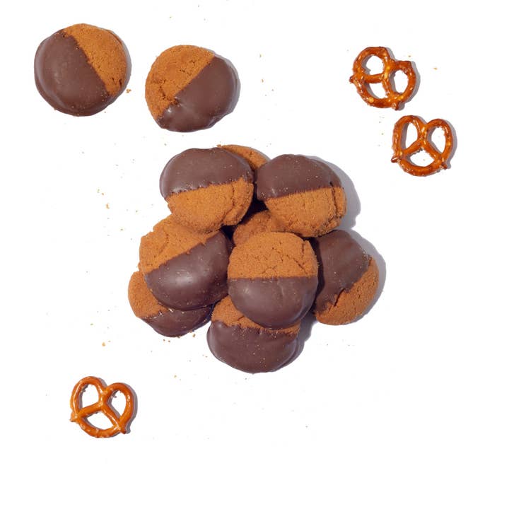 Kelley's Kookies - Wholesale Chocolate Covered Sweets - Chocolate Pretzel Peanut Butter