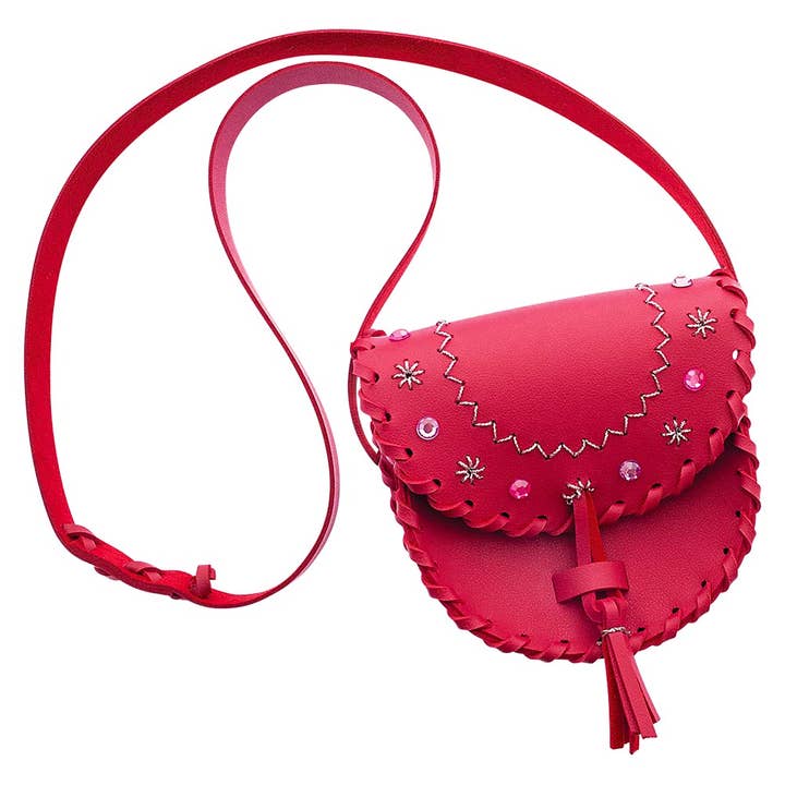 The Toy Network - Wholesale DIY Craft Kit - Kids - KidzMaker/My Designer Faux Leather Bag2