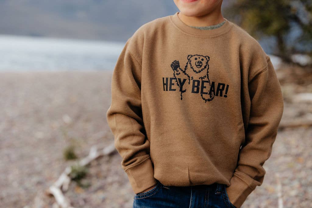 Made of Mountains - Wholesale Sweatshirt - Kids - Hey Bear! Kids Crew2