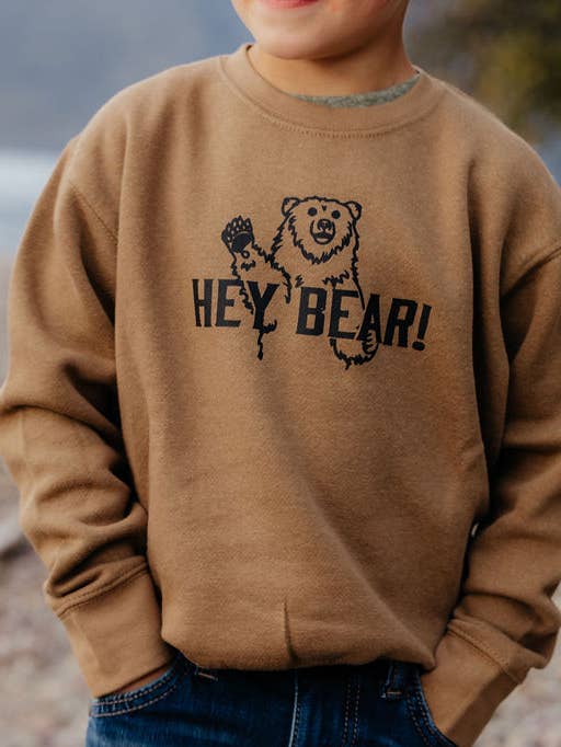 Made of Mountains - Wholesale Sweatshirt - Kids - Hey Bear! Kids Crew2