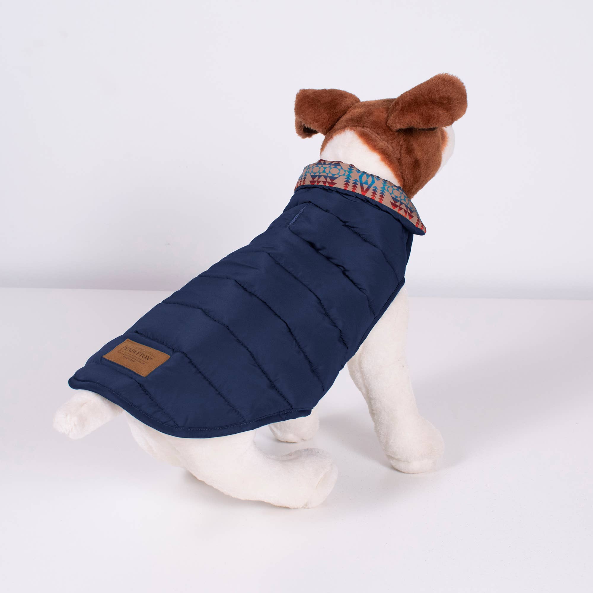 Carolina Pet Company - Wholesale Pet Coat - Dog - Pendleton Puffer Style Adjustable Dog Coat - Pilot Rock5