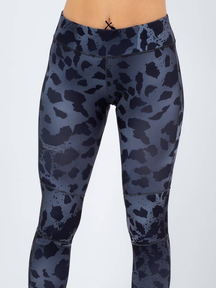 Legging femme taille haute en polyester recyclé 2.0 pour la vente par The Running Republic