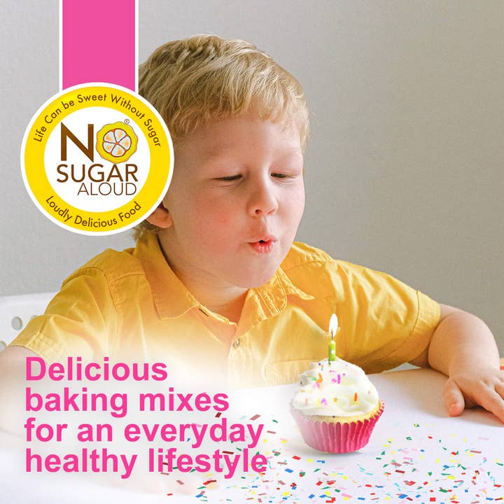No Sugar Aloud LLC - Wholesale Cake Mix - Low-Carb Celebration Cake Mix