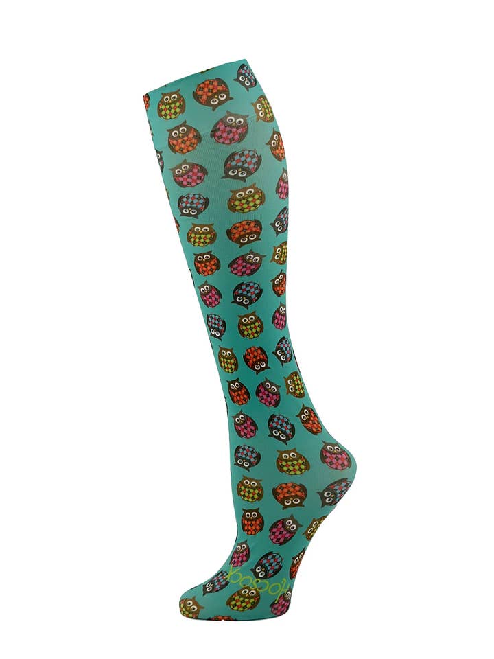 Owls in Argyle Athletic Socks for wholesale by Hocsocx, Inc.