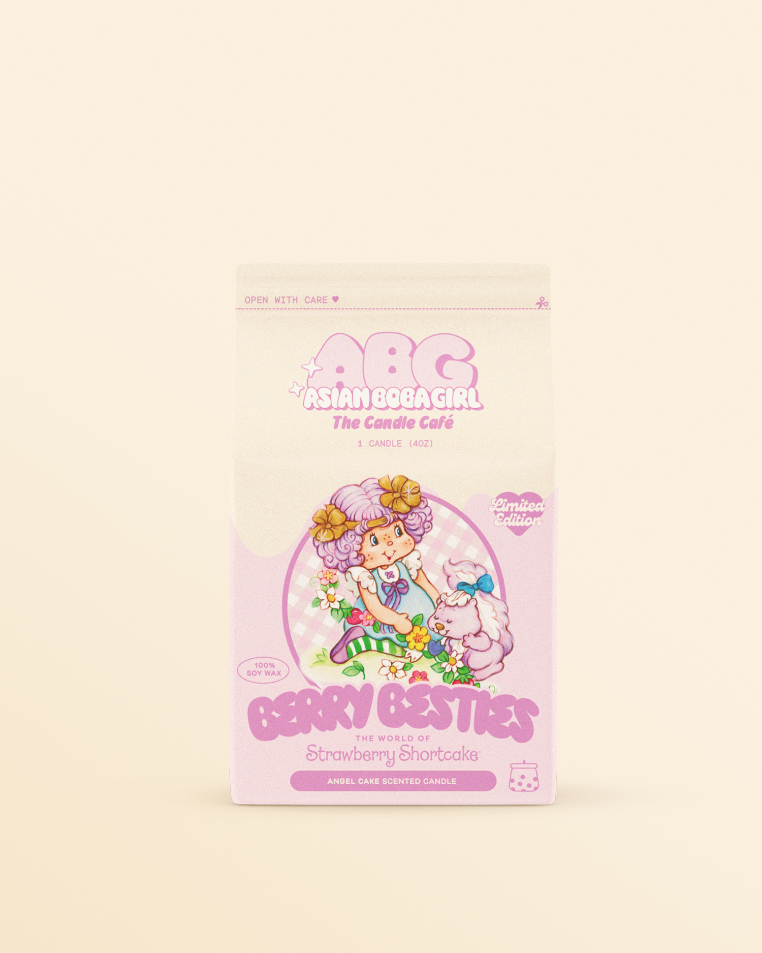 Asian Boba Girl - Wholesale Novelty Candle - Angel Cake Candle3