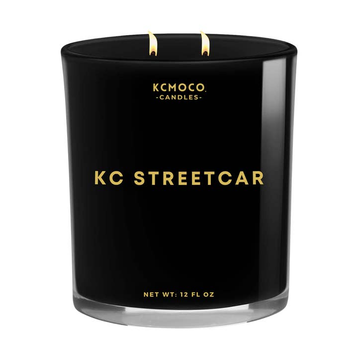 KC STREETCAR LYS - STOR KRUKKE SORT for engroshandel hos KCMOCO. Candles