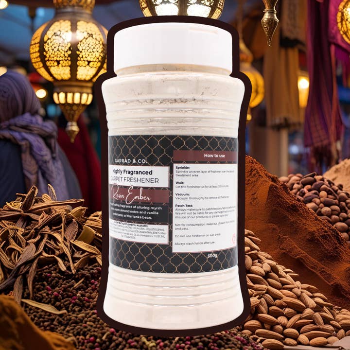 Garrad & Co - Wholesale Rug cleaner - Designer Inspired Carpet Freshener Tubs 500g2