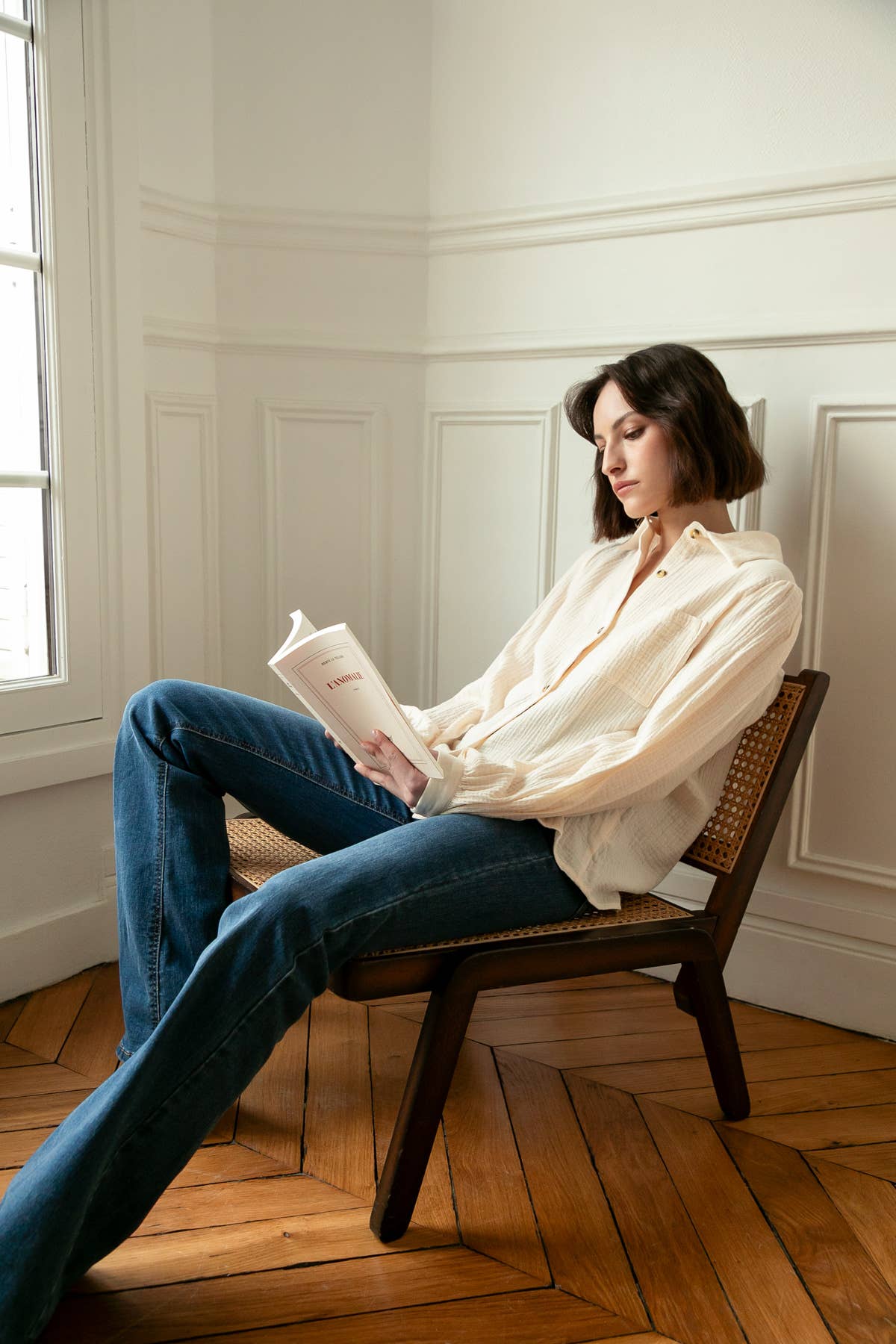 Calie Paris - Wholesale Button Down Shirt - Women's - THEOPHILE Shirt4