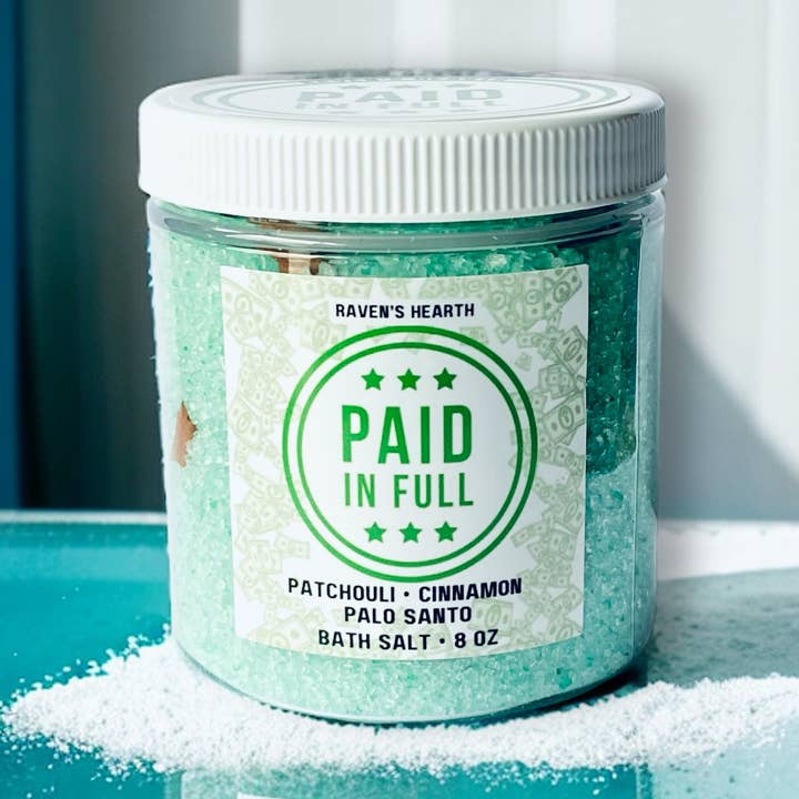 Raven’s Hearth - Wholesale Bath Salts - Paid In Full Bathsalt | Abundance | Price Reduced!0