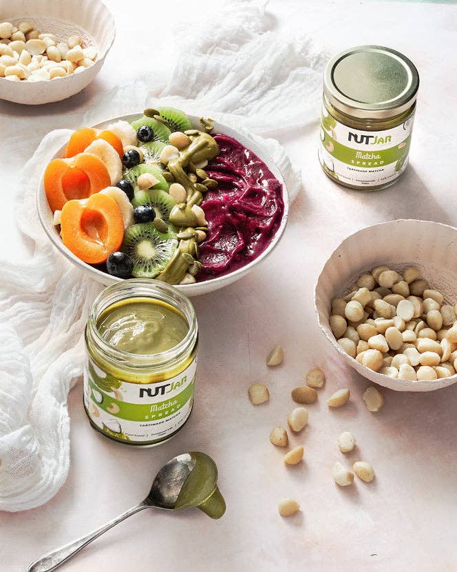 NutJar – wholesale Nut butter – Matcha Spread 240g3