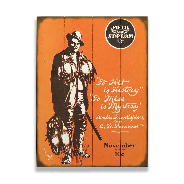 Field & Stream Omslag November 1902 - Træ & Metal Vægkunst for engroshandel hos Old Wood Signs