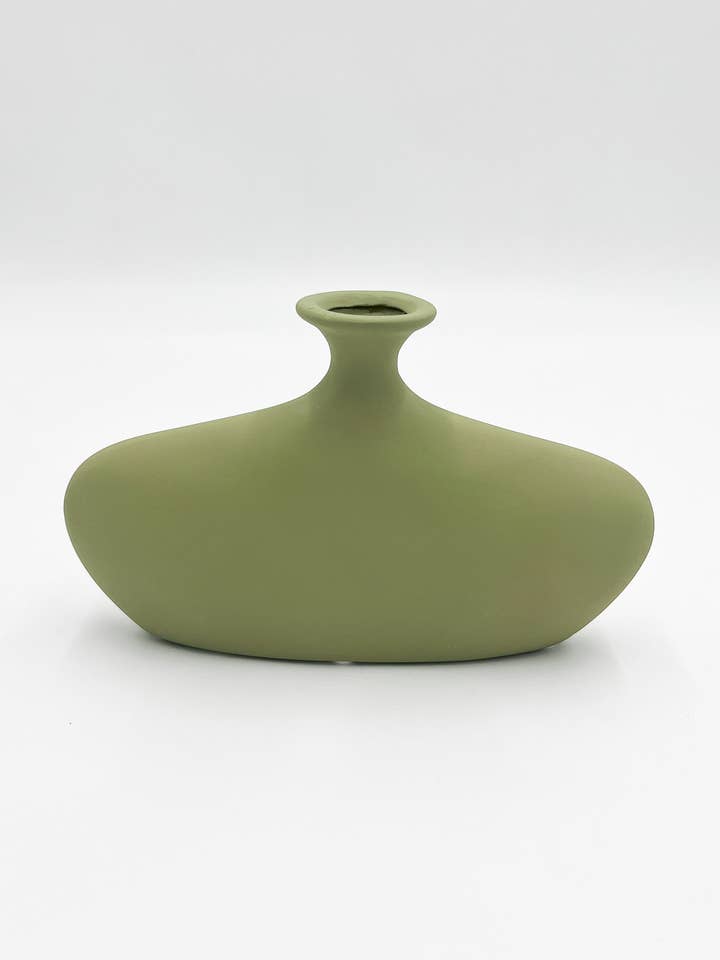 DEC406 VASO OVALE BASSO 22/5/13,5 per la vendita all'ingrosso da parte di JF The Reborn Home