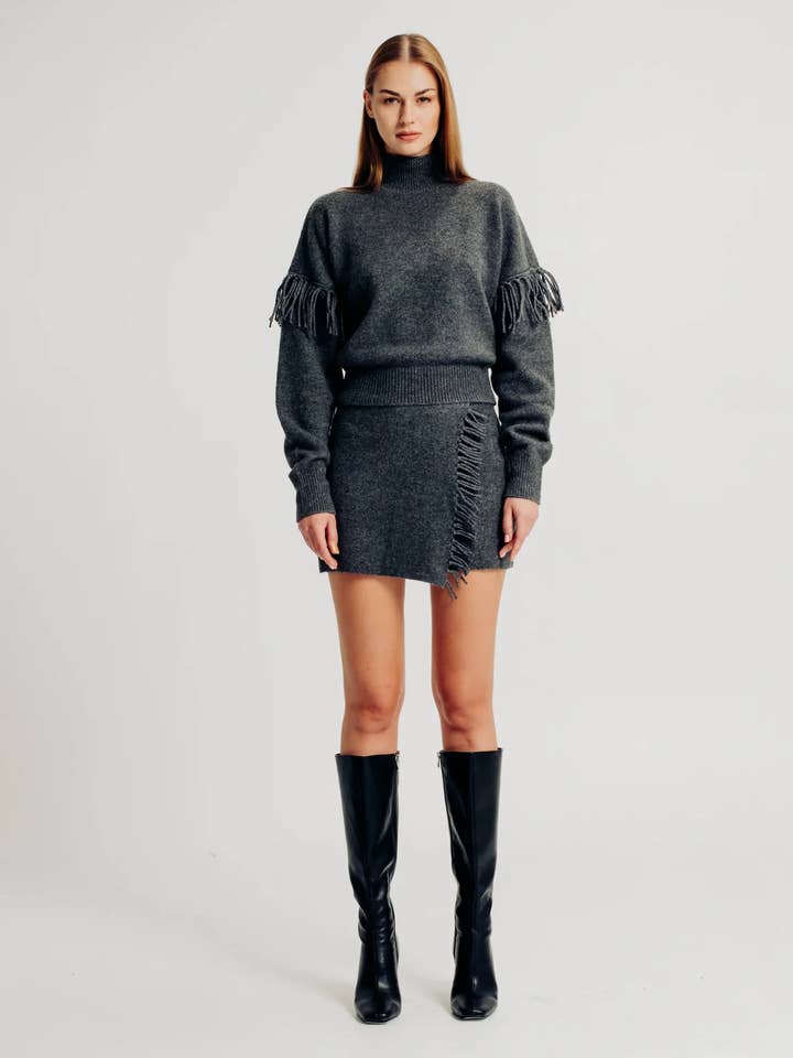 Torn By Ronny Kobo - Wholesale Knit Top - Women's - JOAN TOP