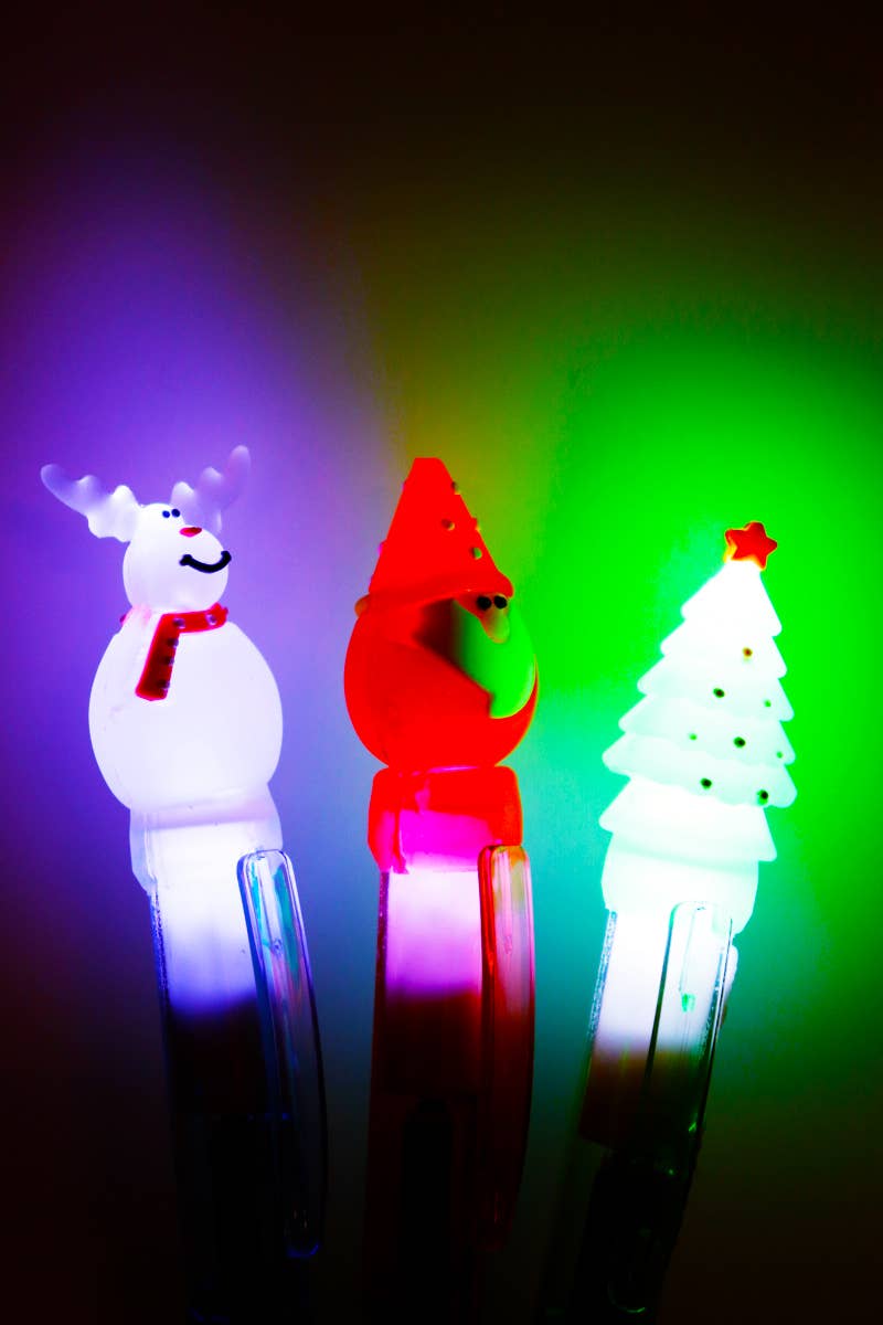 SORTIDAS Caneta Iluminada de Natal - 36 Unidades para venda a revendedores na Faire3