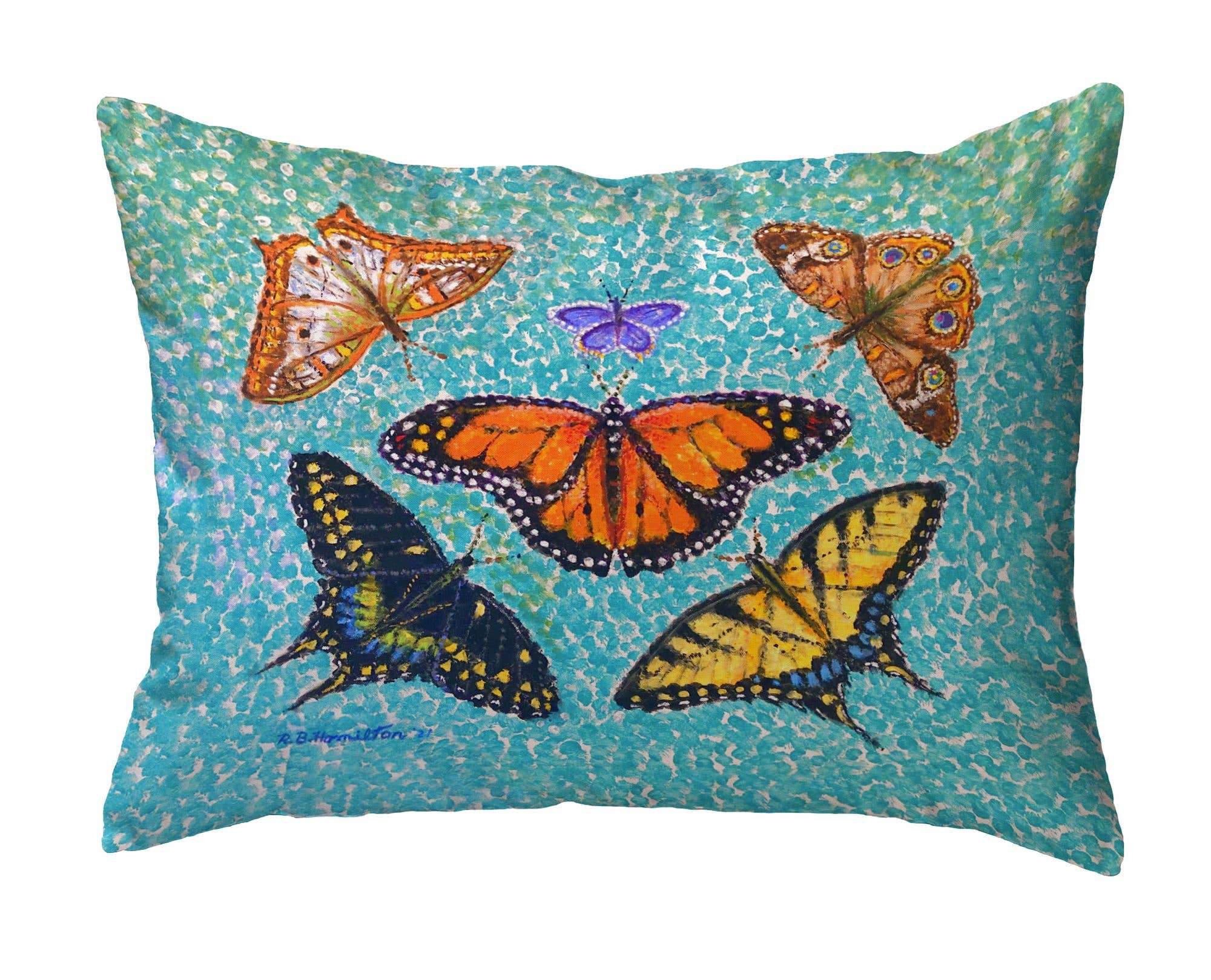 Wholesale Butterfly Arrangement No-Cord Pillow for your store