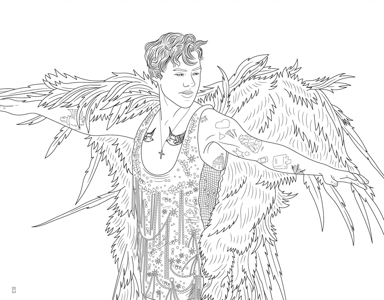 Fox Chapel Publishing - Wholesale Coloring & Activity Book - Kids & Baby - Super Fabulous Harry Styles Coloring & Activity Book 2