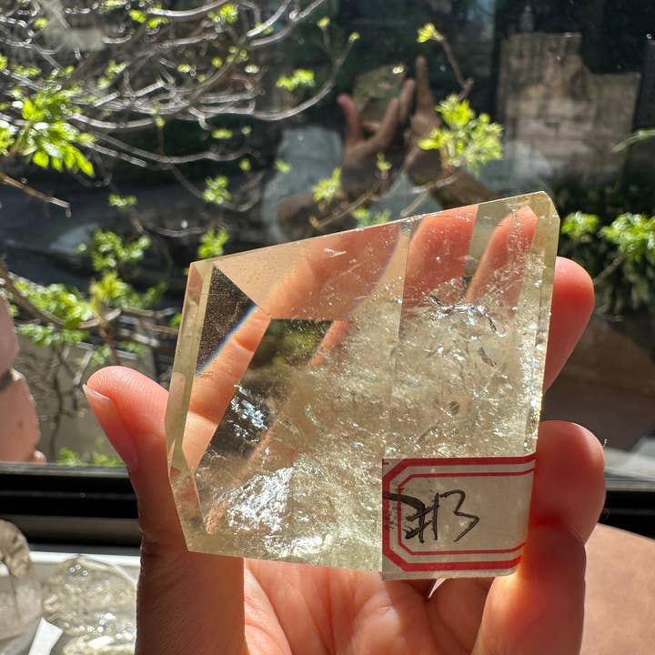 Rare Citrine Azeztulite Freeform w Rainbow | High-Vibration Abundance Crystal, Solar Plexus Healing & Manifestation Stone, Christmas Crystal Gift #3 and other Purchase Wholesale solar. Free Returns & Net 60 Terms on Faire trending on Faire.
