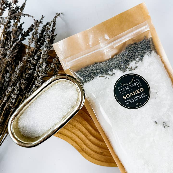 Bath Salts | Soaked for wholesale by Hereward Farms