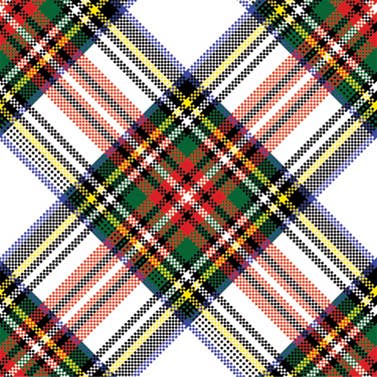 Continuous Roll Gift Wrap | Stewart Plaid for wholesale by WH Hostess Social Stationery