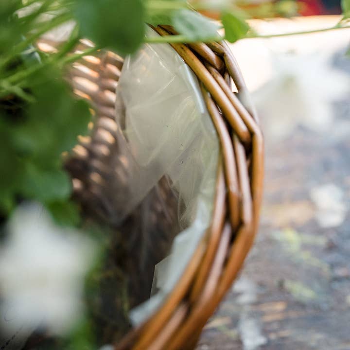 Arthur Cameron - Wholesale Plant Pot - Distilled Oval Wicker Tabletop Planter2