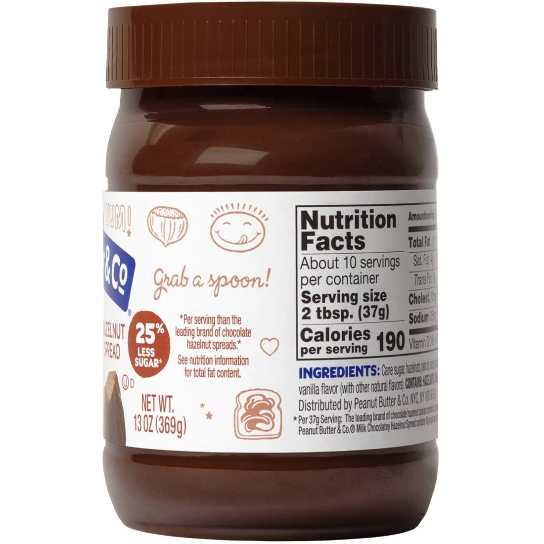 Peanut Butter & Co. - Vente Beurres de noix - 13,5 oz beurre d'arachide & Co. Chocolat au lait Noisette3