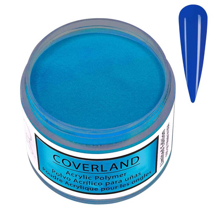 Poudre Acrylique Coverland 1,5 oz "Mar Caribe" Bleu - Édition Limitée pour la vente par Tones Acrylics | Gels | Nail Art | Nail Tools & Accessories