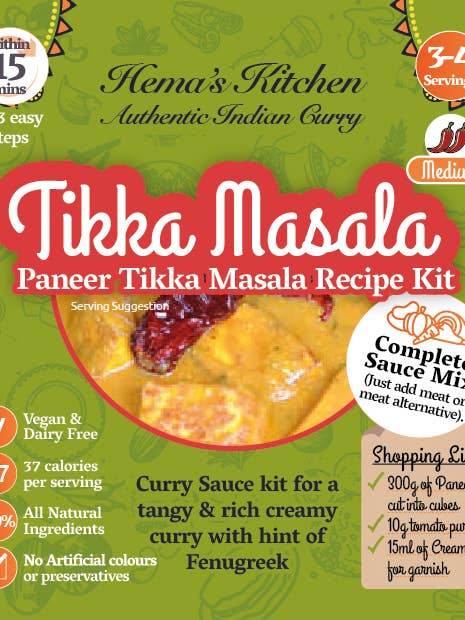 Tikka Masala Curry Kit - Large for wholesale by Hema’s Kitchen