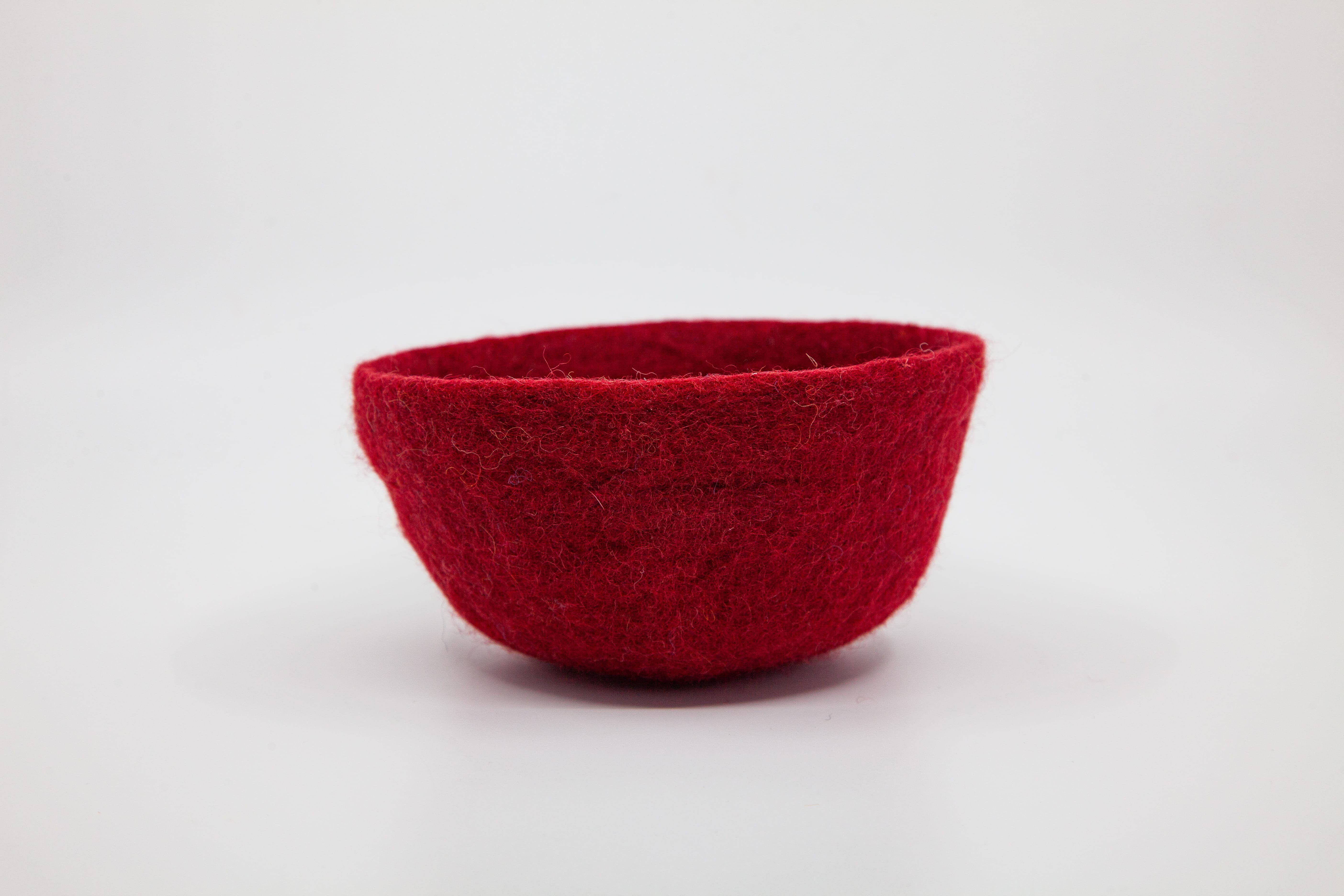 Fibres of Life - Wool & Felt - Wholesale Decorative Plate/Dish/Bowl - Felt Bowl - Small | Wool Felt Bowl | Catchall Felt Decor10