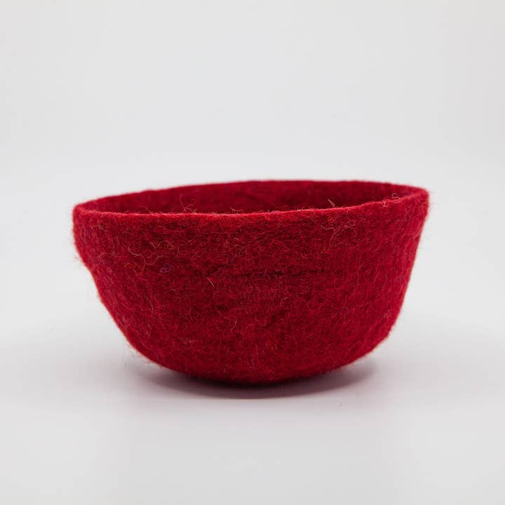 Fibres of Life - Wool & Felt - Wholesale Decorative Plate/Dish/Bowl - Felt Bowl - Small | Wool Felt Bowl | Catchall Felt Decor10