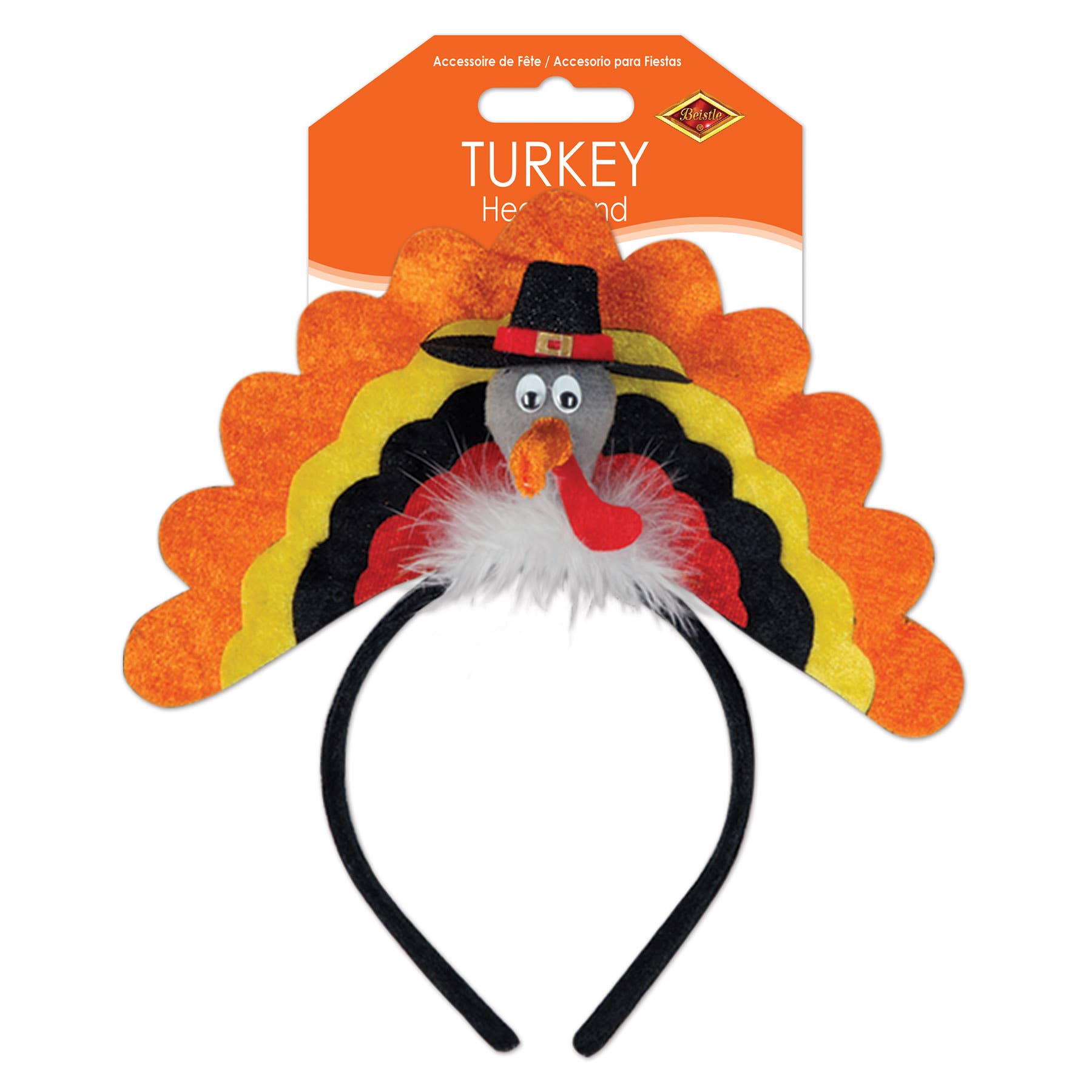 Beistle - Wholesale Party Hat/Crown - Turkey Headband1