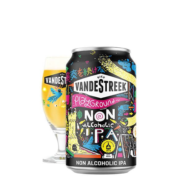 vandeStreek bier – Großhandel Alkoholfreies Bier – Spielplatz - Alkoholfreies IPA (33cl)0