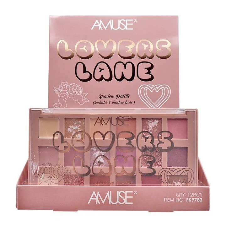 PINEAPPLE Beauty - Wholesale Eyeshadow Palette - Amuse FK9783 Lovers Lane Nude Shadow Palette - 12