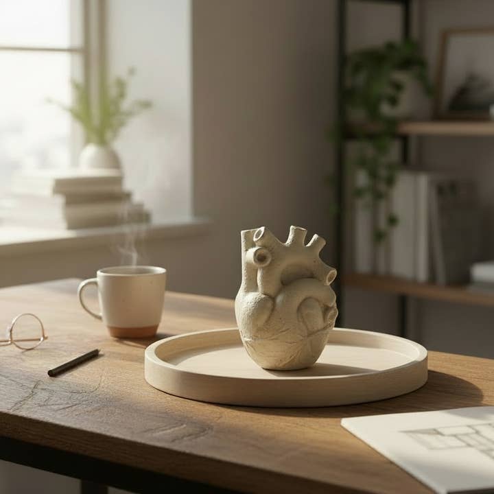 Anatomical Heart Planter | ws for wholesale by Wind + Willow Co.