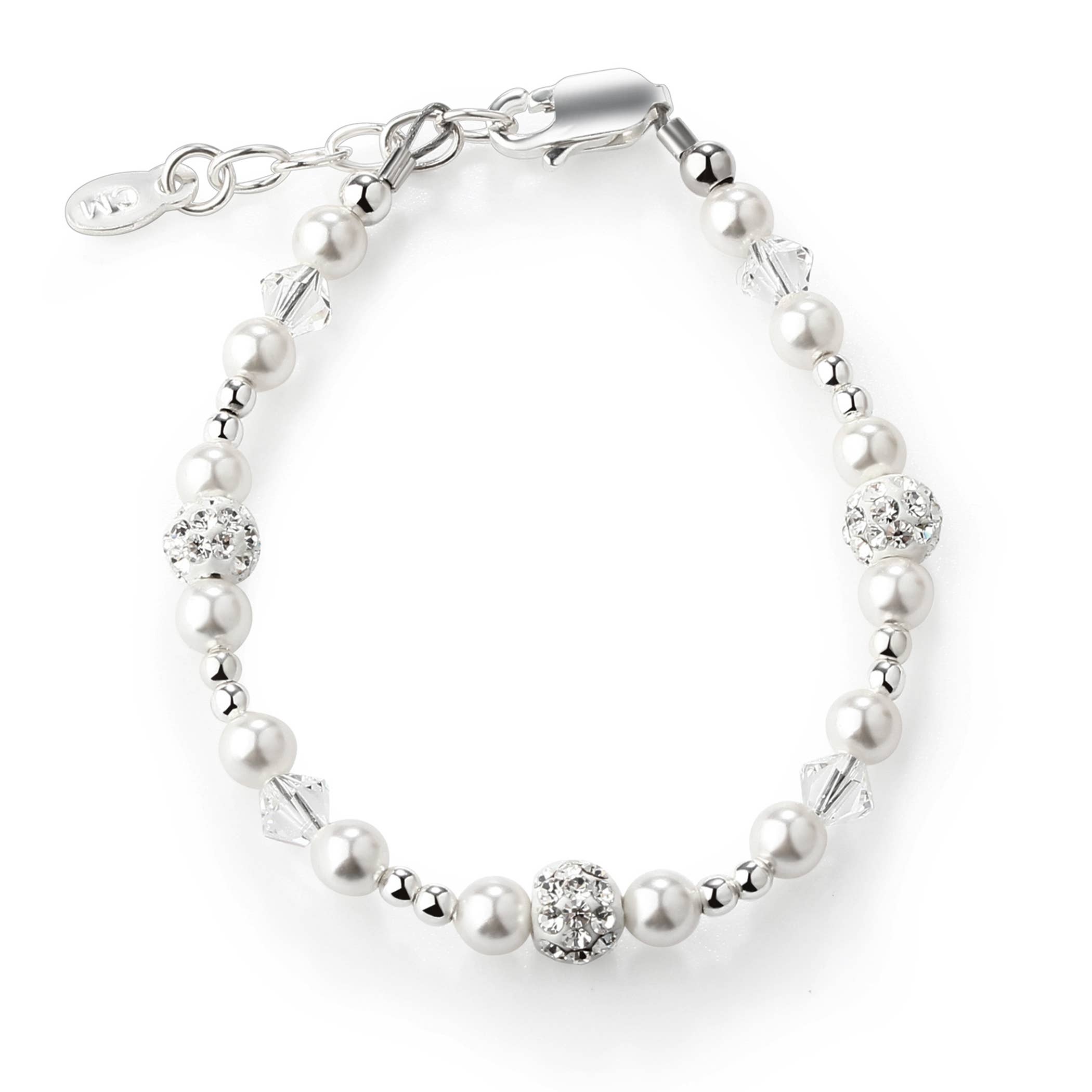 Cherished Moments - Wholesale Armband met kralen - Kinderen - Sterling zilveren parelarmband voor baby's of kinderen voor kinderen