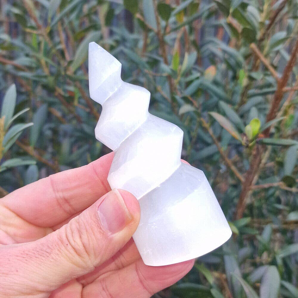 Shamans Crystal – wholesale Spiritual stone/crystal – Selenite Mountains, Towers, Points, Spirals Crystals13