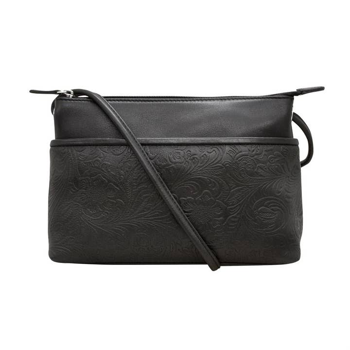 ili New York – Engroshandel Crossbodytaske - Dame – Cheyenne Læder East West Crossbody3