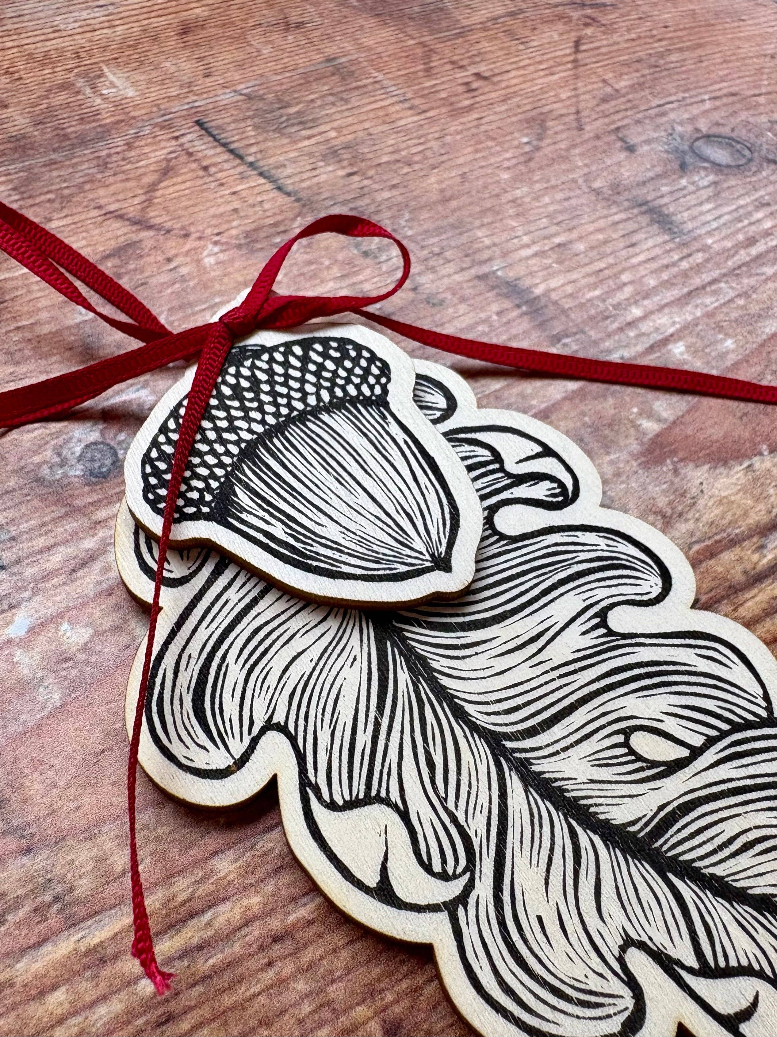 Beth Lewis Art - Wholesale Ornament - Wooden Tree Decorations29