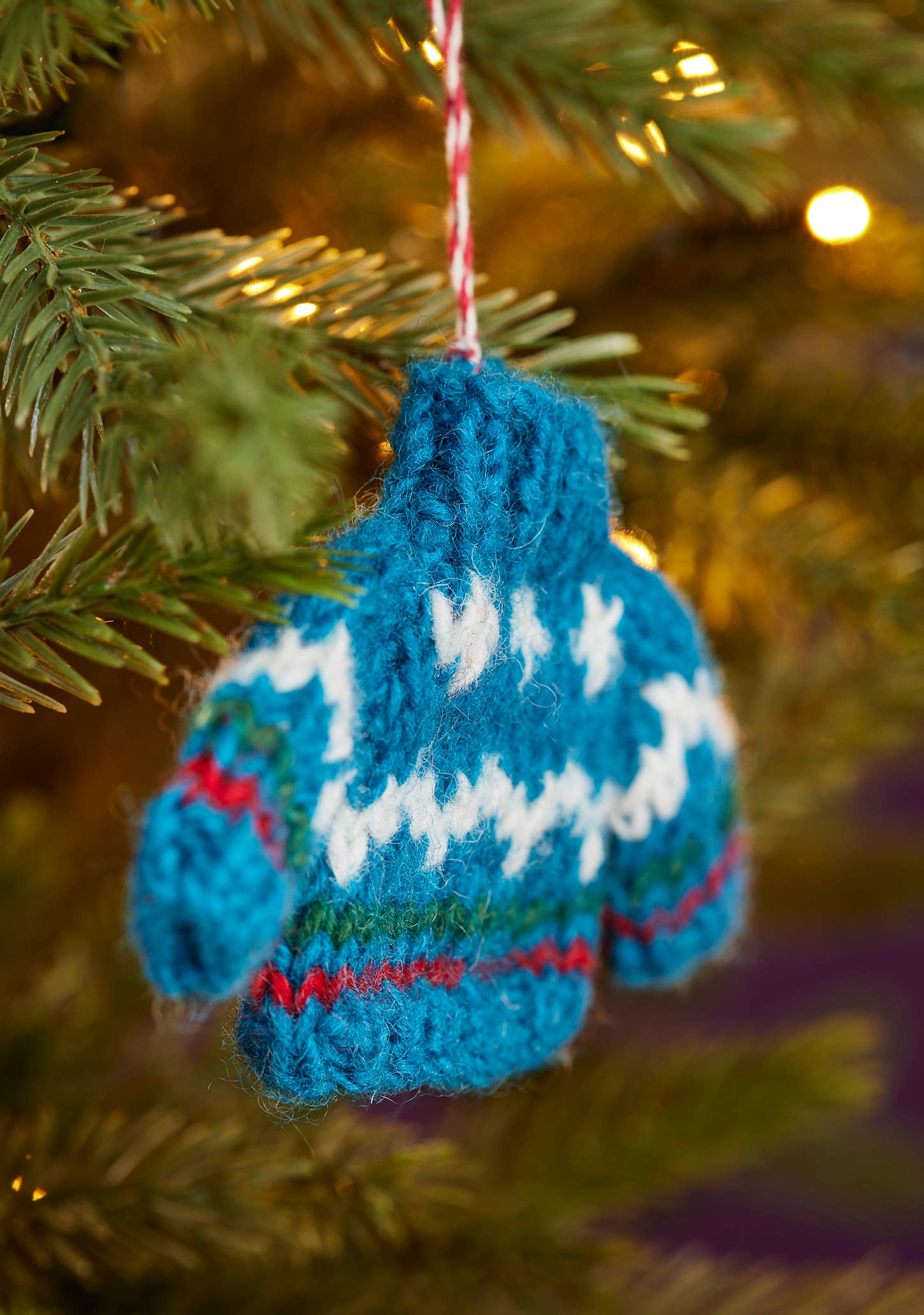 Namaste - Wholesale Christmas Decoration - Fair Isle Wool Jumper Decoration1