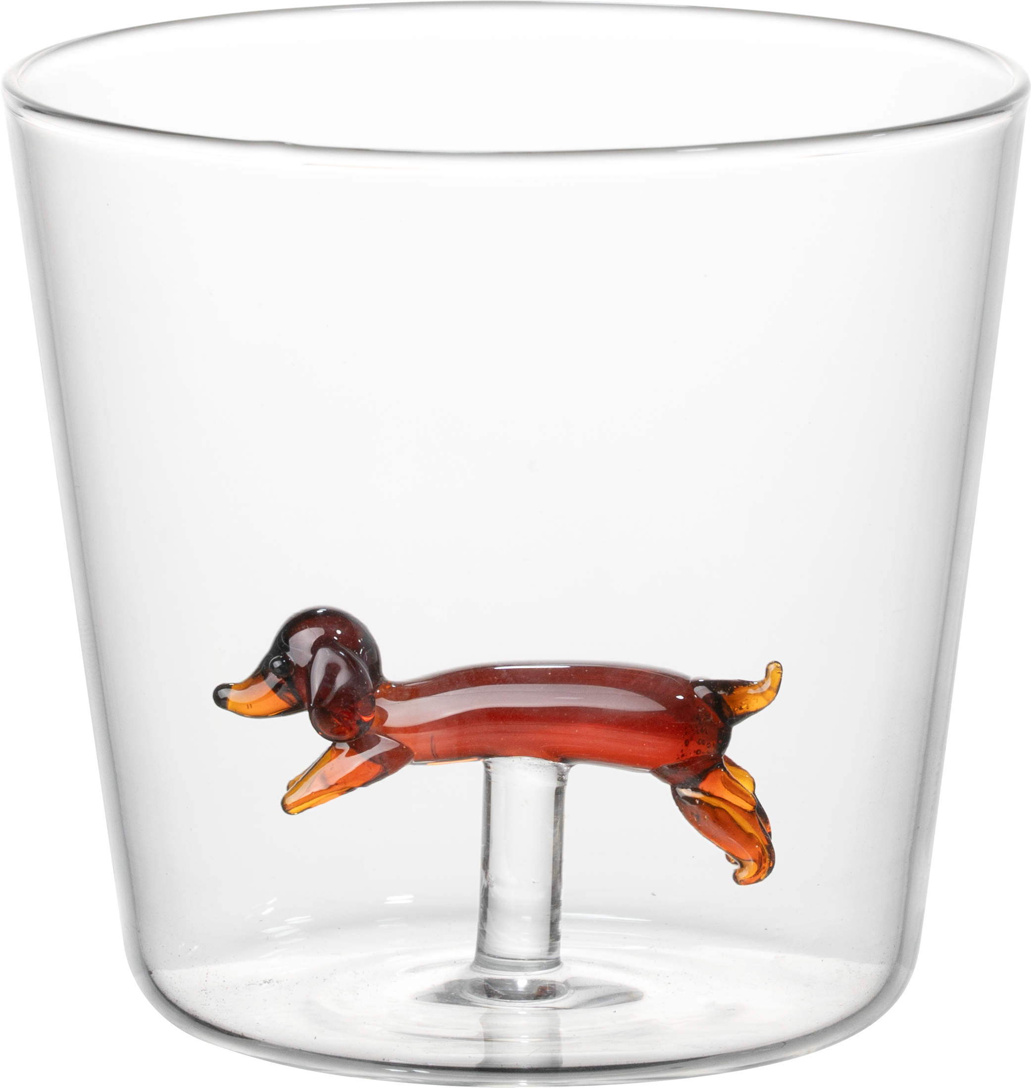 I-Total, I-Drink - Wholesale Drinking Glass/Cup - In-Glass Cup Wiener Dog0