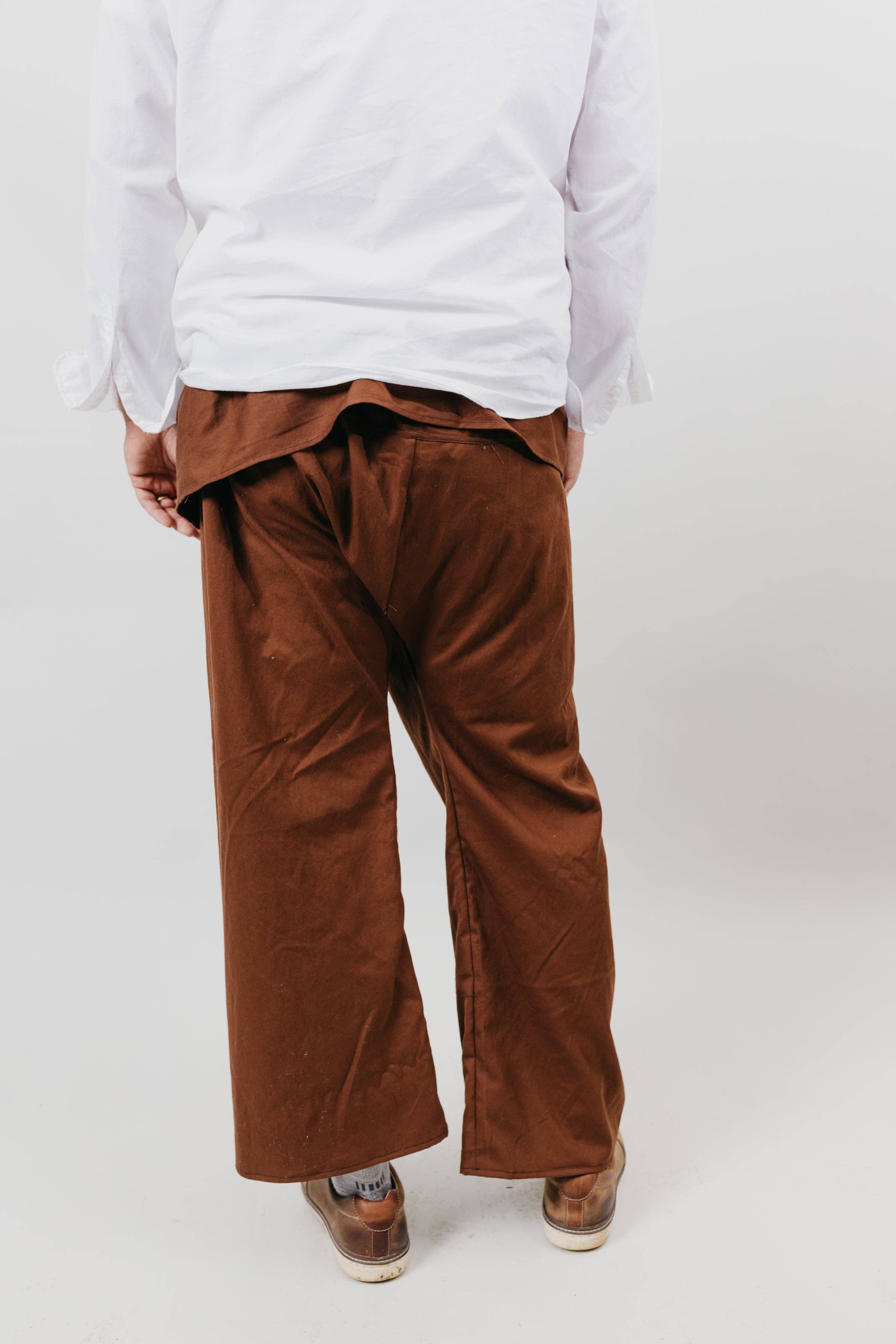 Folkwear – wholesale Byxor - Herr – 161 thailändska fiskarbyxor - sömmönster1