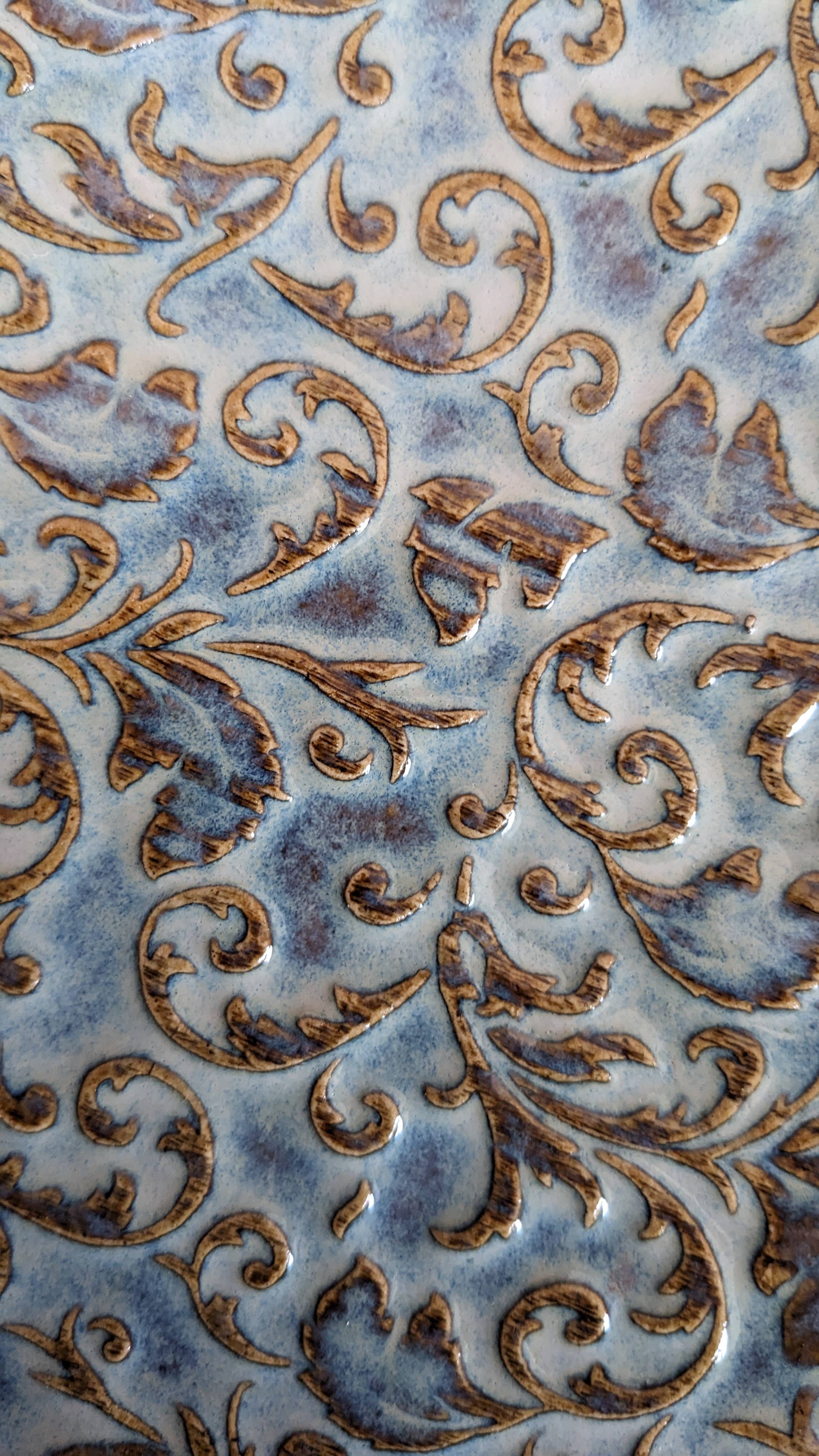 LES POTERIES DE SHAKTI - Wholesale Decorative Plate/Dish/Bowl - “Midnight Blue” Oval Stoneware Dish3