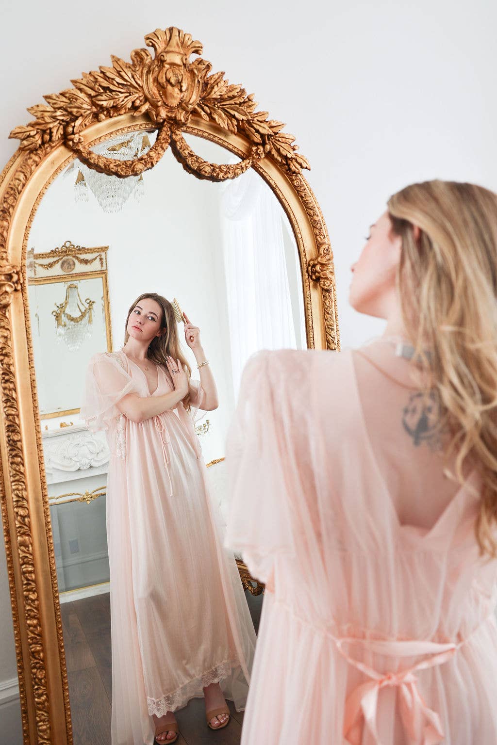 Petite Mariee Boutique - Wholesale Robe - Women's - Val Vintage Bridal Robe2