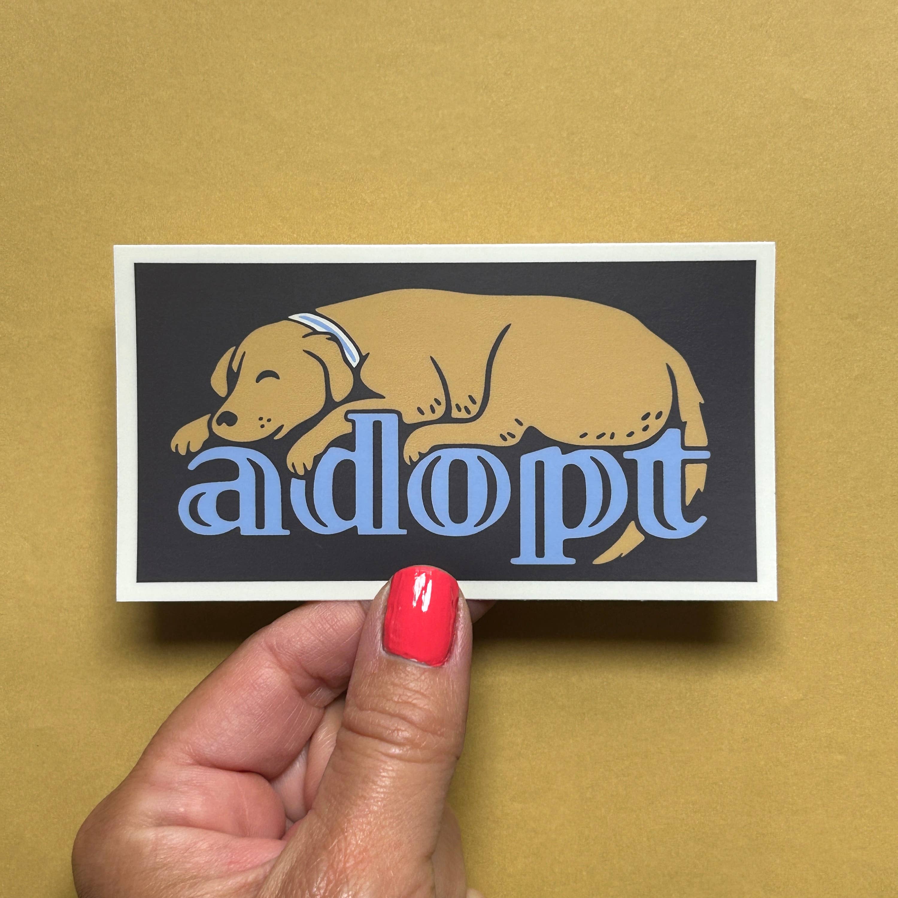 Fresh Fish - Vente Autocollant - Adoption d'animaux - avec chien - Autocollant en vinyle / Autocollant de pare-chocs4