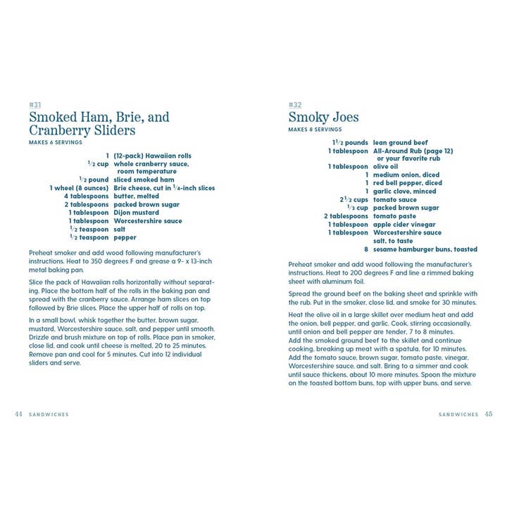 Gibbs Smith - Wholesale Cookbooks & Food - 101 Things to Do With a Smoker: Easy and creative recipes3