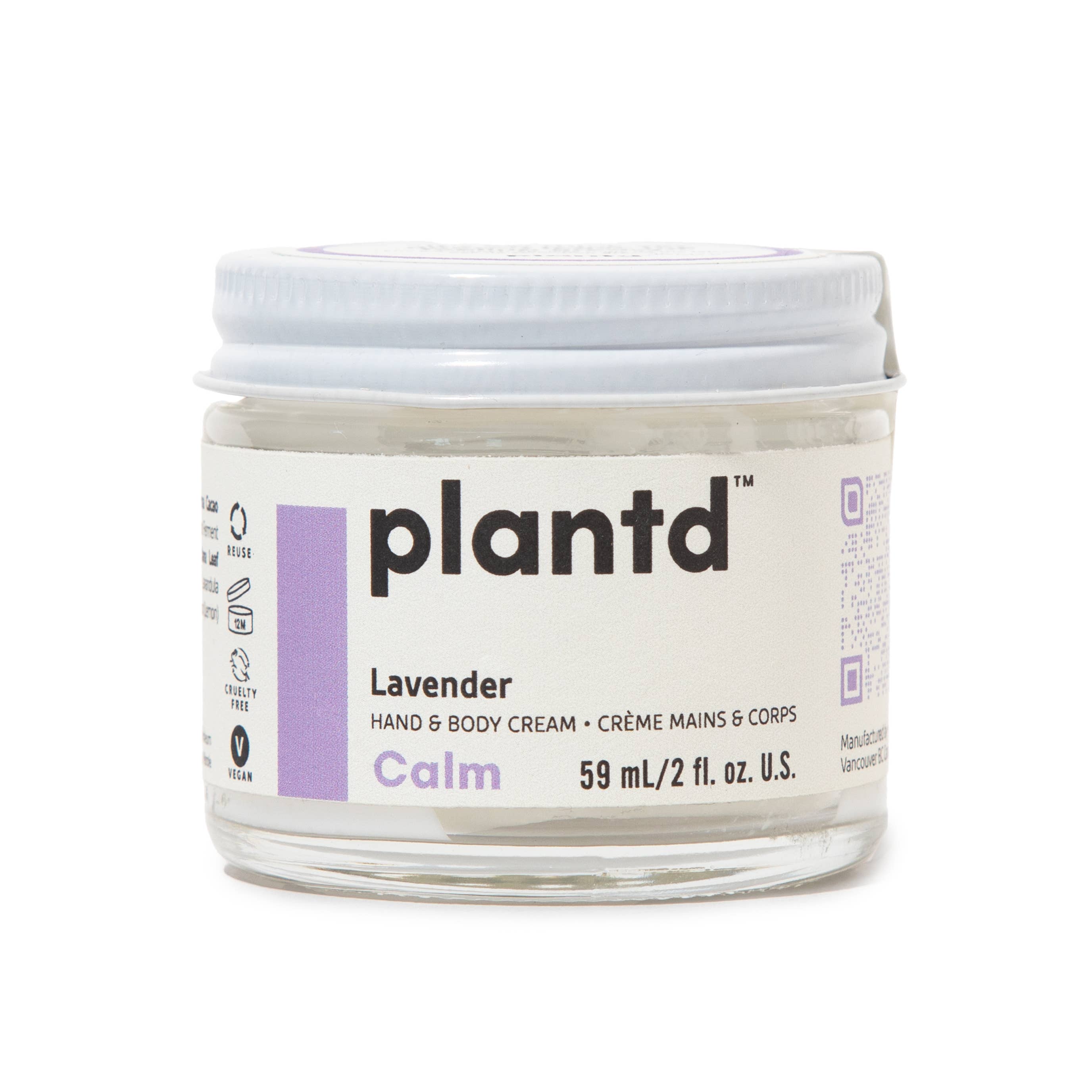 Plantd Skincare - Wholesale Hand & Body Lotion - hand & body cream - Calm1