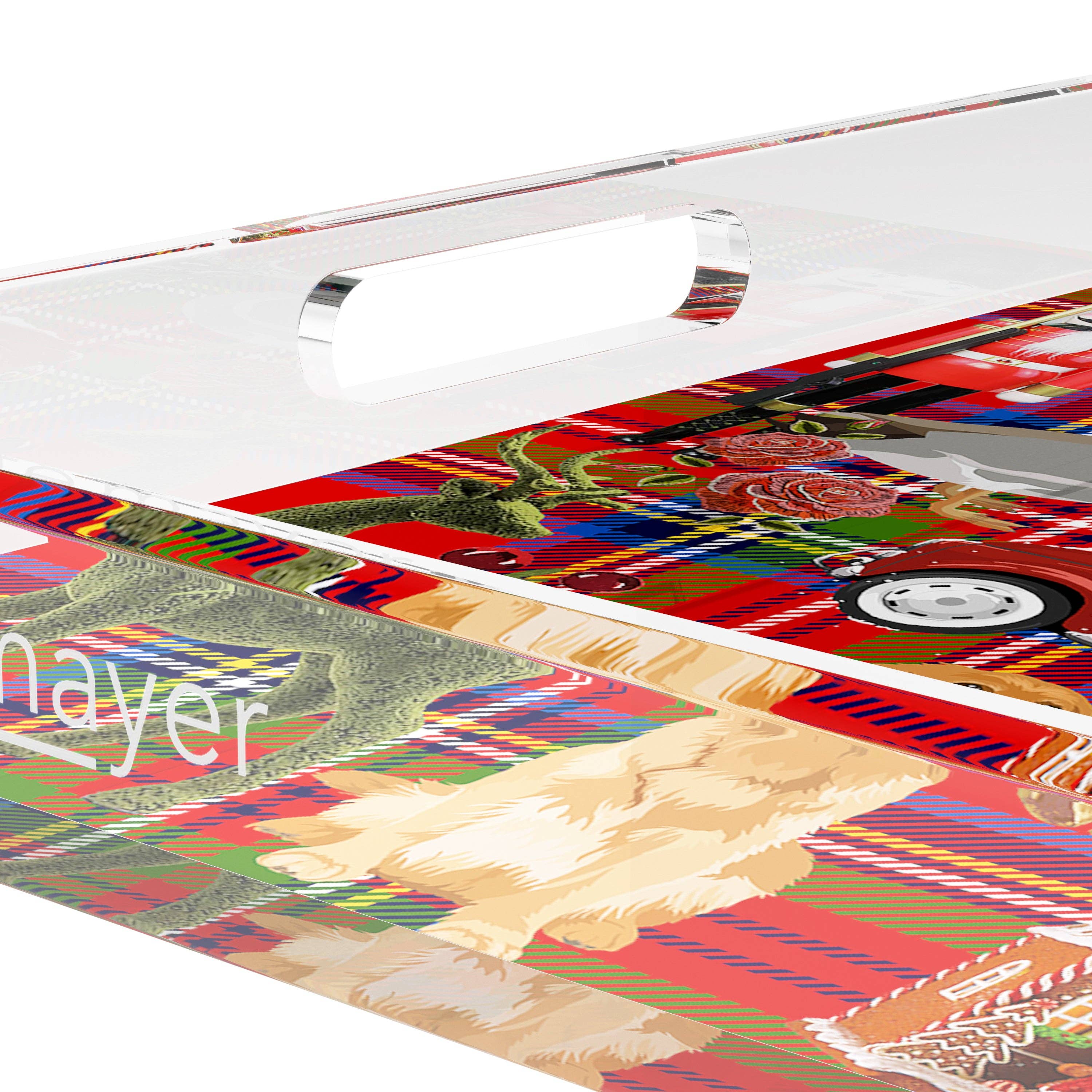 Nicolette Mayer Collection - Wholesale Decorative Tray - Ultimate Christmas Acrylic Square Decorative Tray40