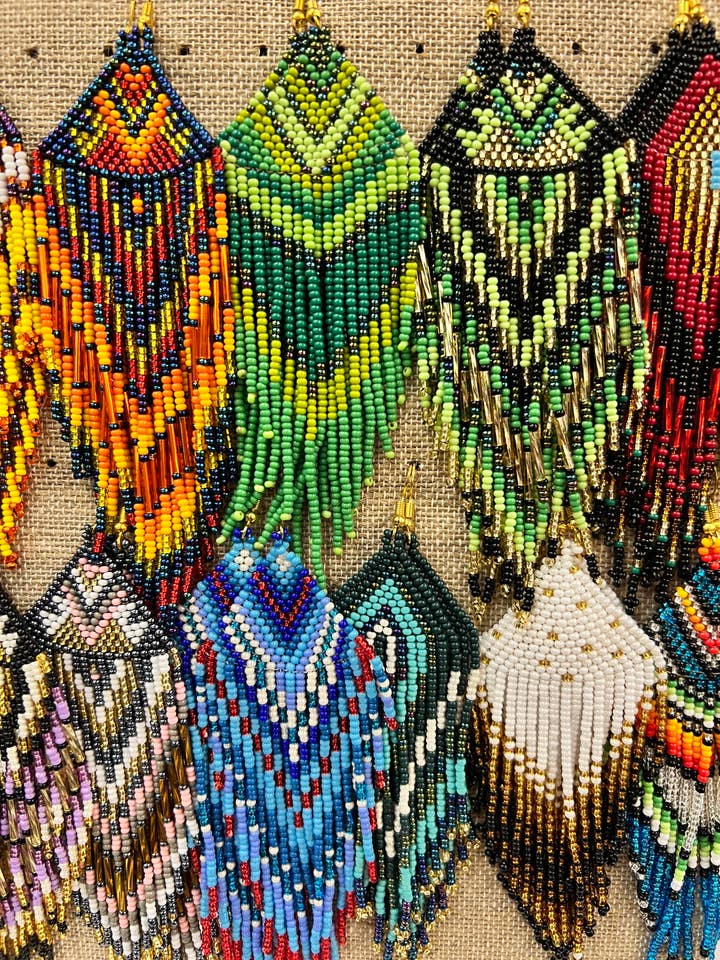 Bollywood earrings, long earrings for women. for wholesale by Kinomy